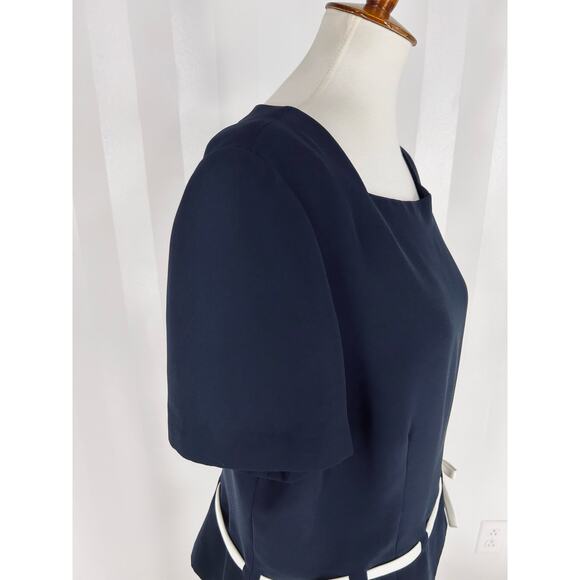 ADDRESS MAGGY Women’s Navy Blue Blouse Sz 16 - Picture 7 of 9